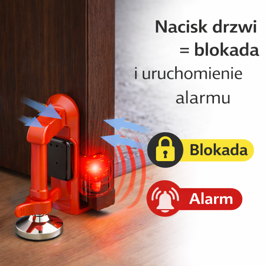 AntyWłamywacz - Alarm pod drzwi