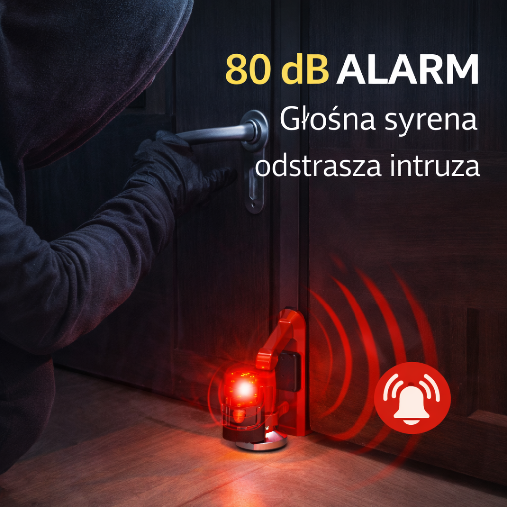 AntyWłamywacz - Alarm pod drzwi