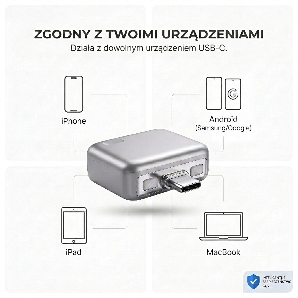 Adapter Bezpiecznego Ładowania USB-C