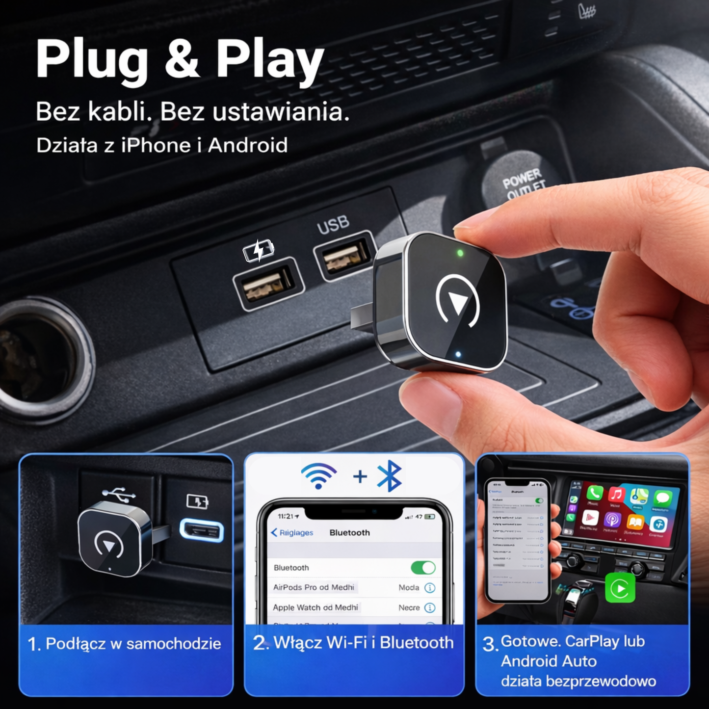 DriveLink™ CarPlay i Android Auto