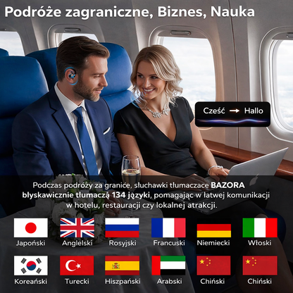 Słuchawki tłumaczące Bazora Lite