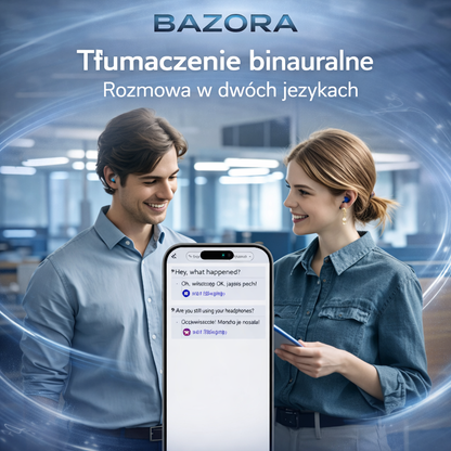Słuchawki tłumaczące Bazora Pro